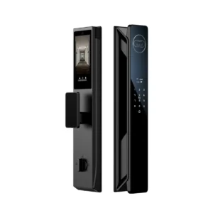 Gove A8010 Smart Door Lock – 7-in-1 Unlocking with Fingerprint, Password, Card, Key, 3D Face, Remote & Temporary Access