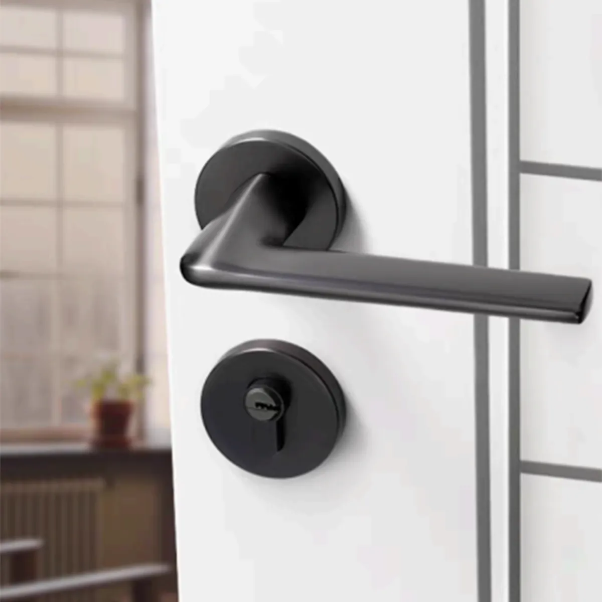 Gove S22-36 Door Lock – Aluminum Handle with 50725058 Mortise Lock (2)