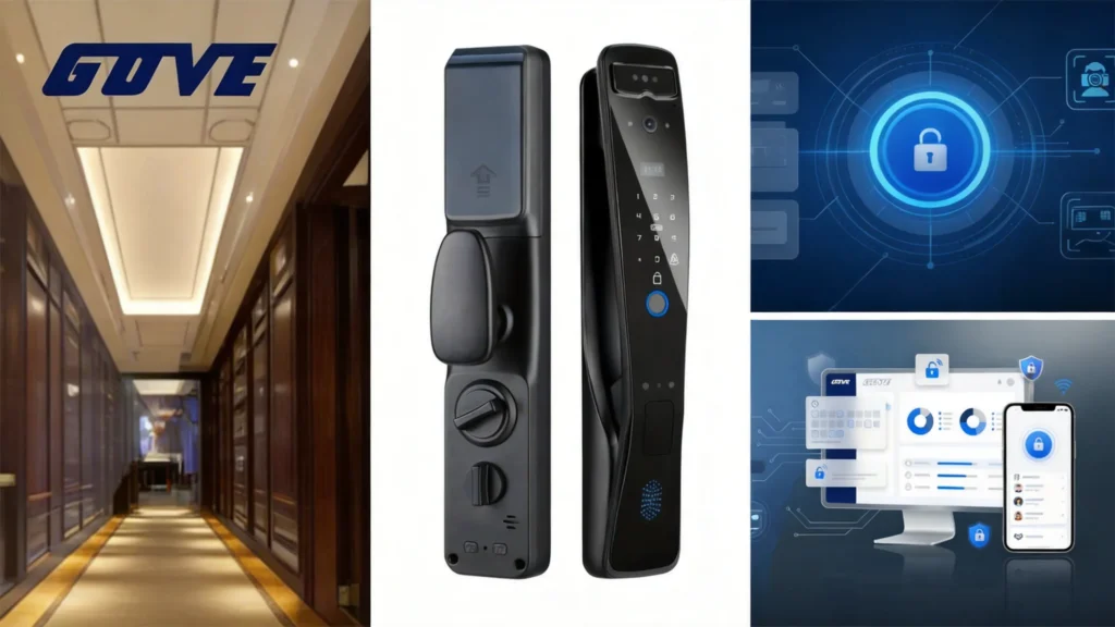 smart lock for glass door