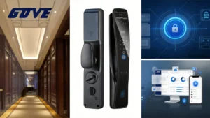 smart lock for glass door