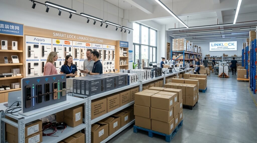 smart door lock linkage wholesale