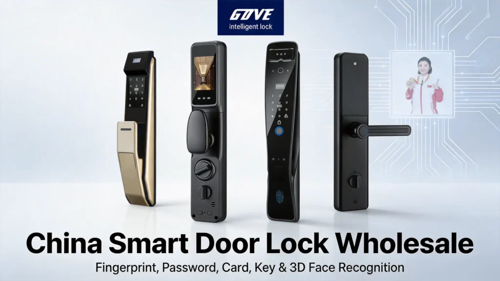 china smart door lock wholesale