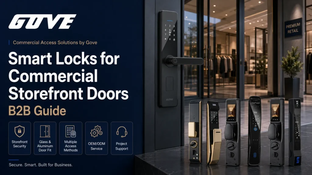 Smart Locks for Commercial Storefront Doors B2B Guide